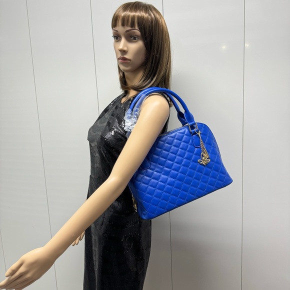 💙SALE QUILTED DOME SATCHEL WITH STRAP - Picture 3 of 11